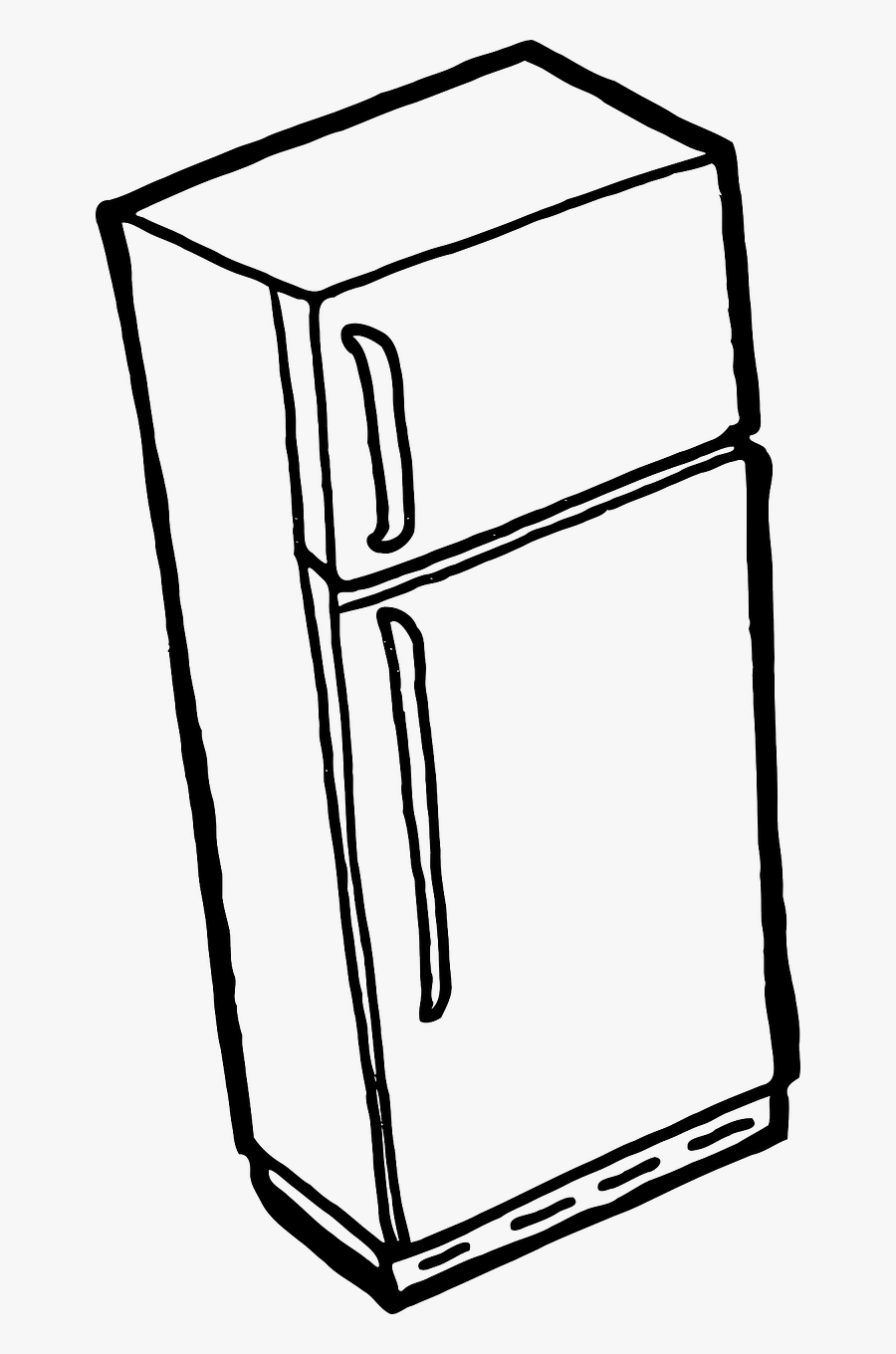 Refrigerator Fridge Freezer Cold Png Image - Refrigerator Clip Art, Transparent Clipart