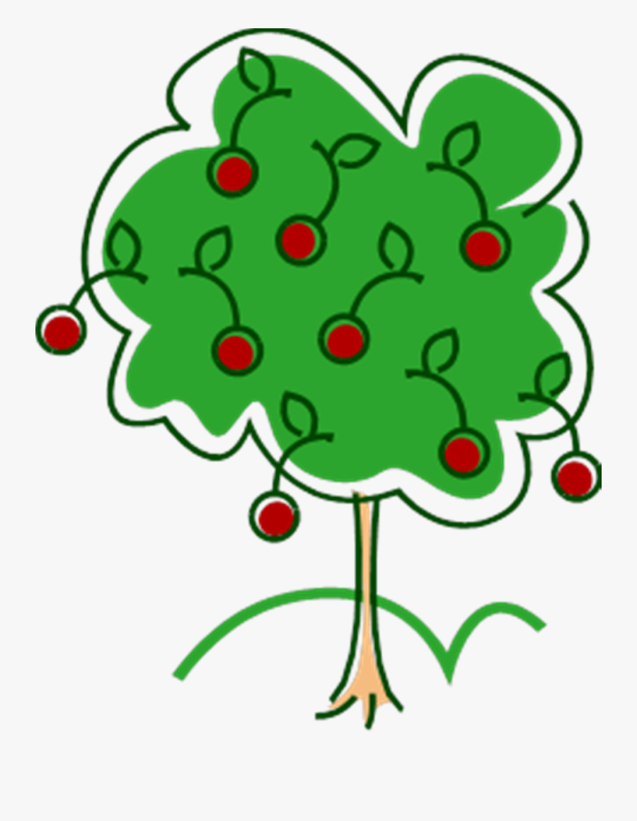 Cherry Tree Clipart - Clip Art Cherry Tree, Transparent Clipart