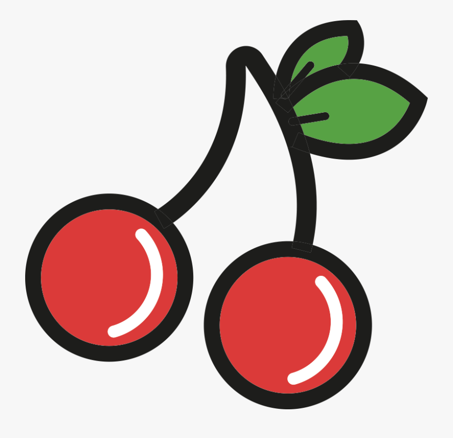Cartoon Cherry Png Image Free Download - Transparent Cherries Cartoon Png, Transparent Clipart