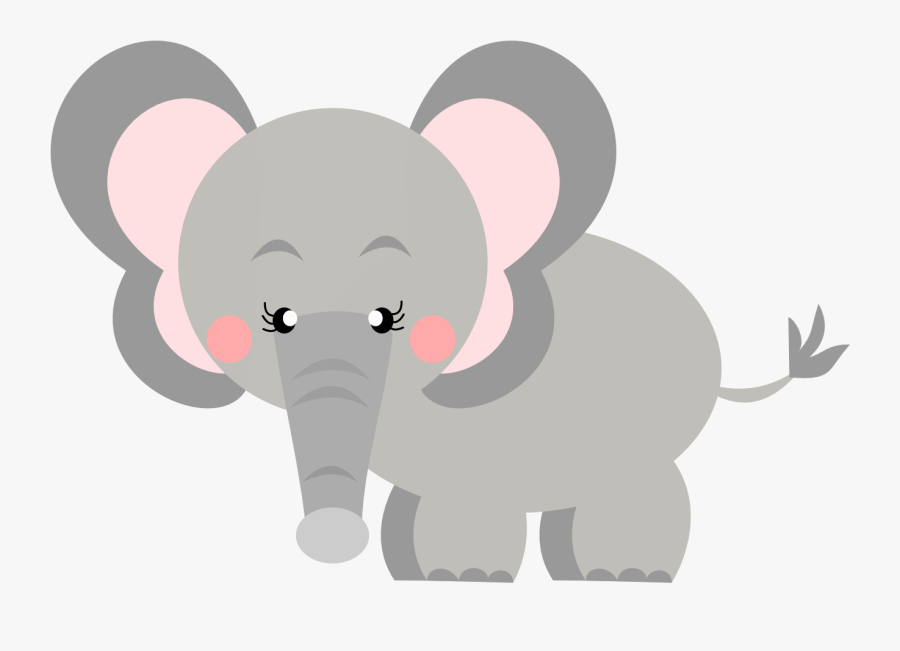 Safari Clipart Baby Elephant - Safari Baby Png, Transparent Clipart