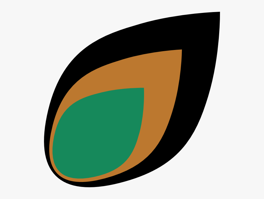 Oval Clipart Oval Eye - Peacock Eye Clip Art, Transparent Clipart