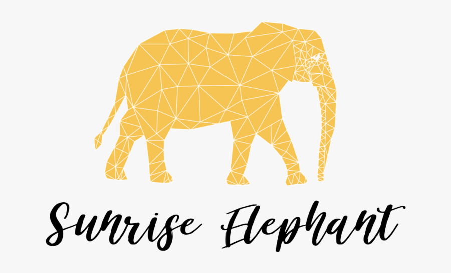 Sunrise Elephant - Indian Elephant, Transparent Clipart
