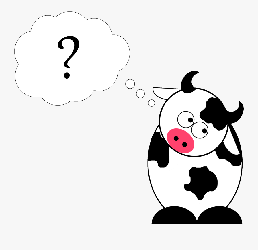 Index Of Wp Content - Confused Cow Png, Transparent Clipart