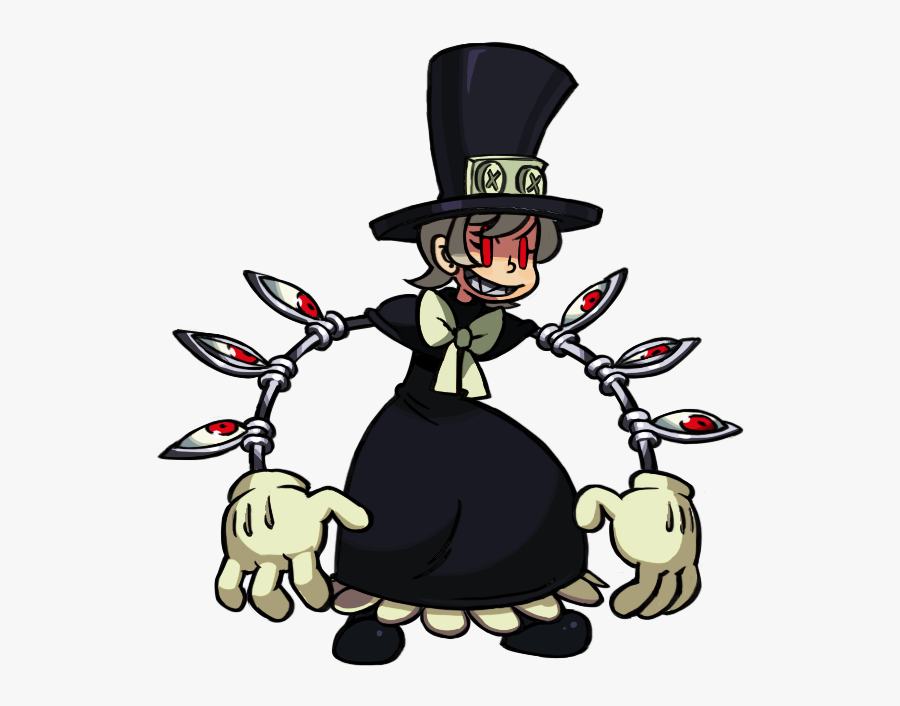 Skullgirls Peacock Animation Clipart , Png Download - Skullgirls Peacock Animations, Transparent Clipart