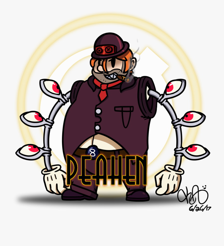 Peacock Skullgirls Genderbend Clipart , Png Download - Peacock Skullgirls Fan Art, Transparent Clipart