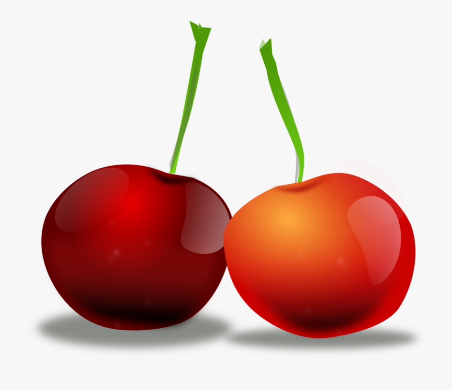 Clipart - Cherries - Imagenes De Natural De Frutas, Transparent Clipart