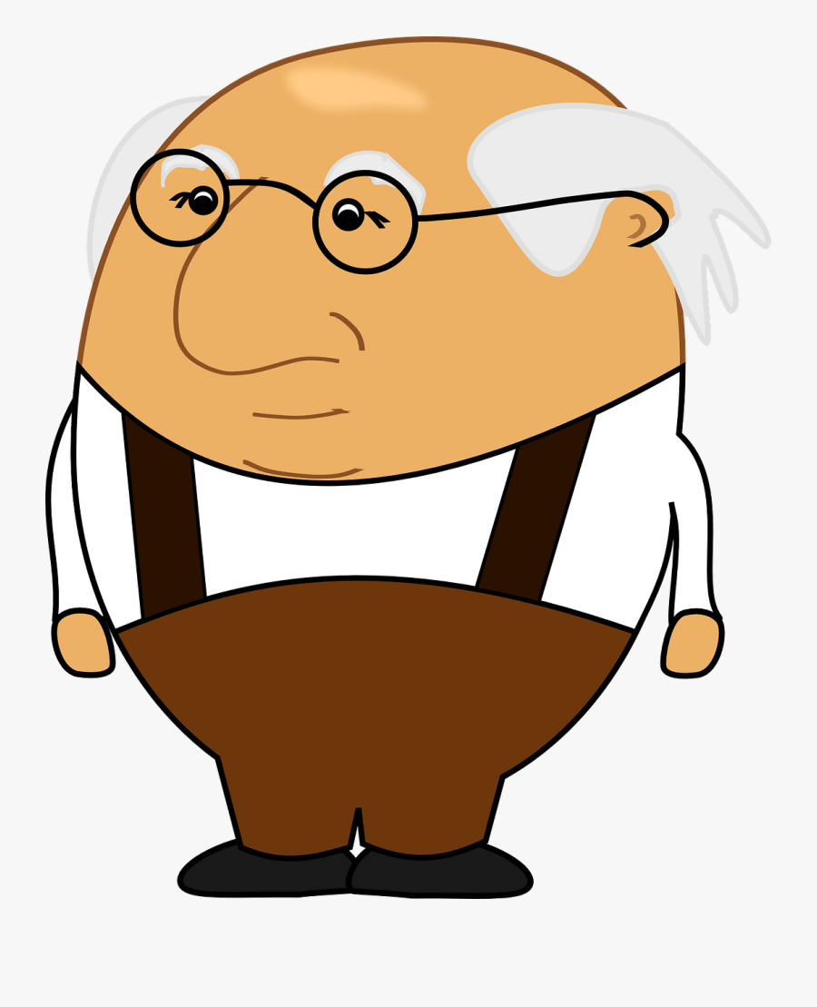 Clip Art Clip Art Categories Clipart - Old Man Round Face, Transparent Clipart