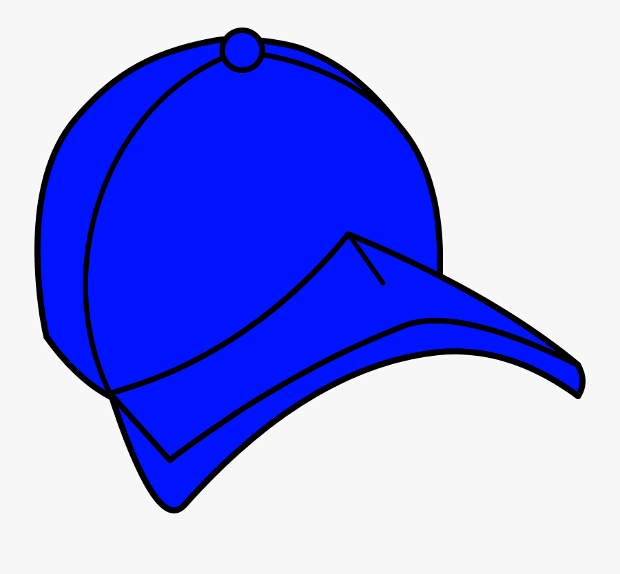 Baseball Hat Clipart - Blue Clip Art, Transparent Clipart