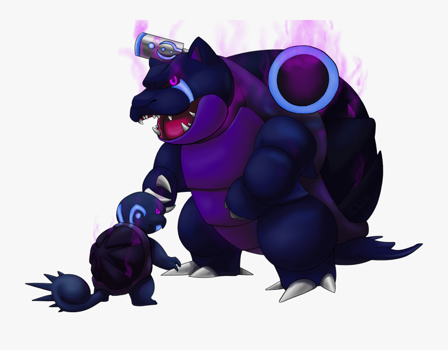 Transparent Baby Elephant Clipart - Shadow Wartortle, Transparent Clipart