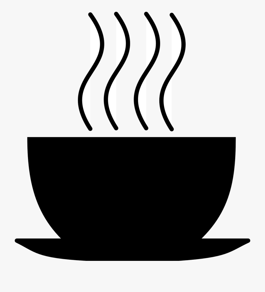 Soup Bowl Clip Art At Clker C - Black And White Soup Bowl, Transparent Clipart