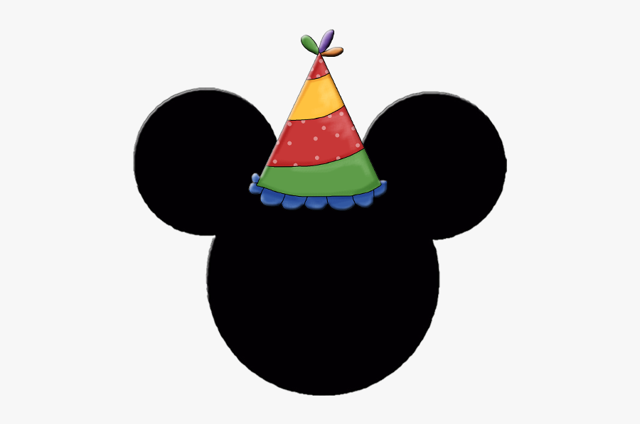 Mickey Mouse Wearing Baseball Cap Clipart - Mickey Mouse Head Birthday, Transparent Clipart