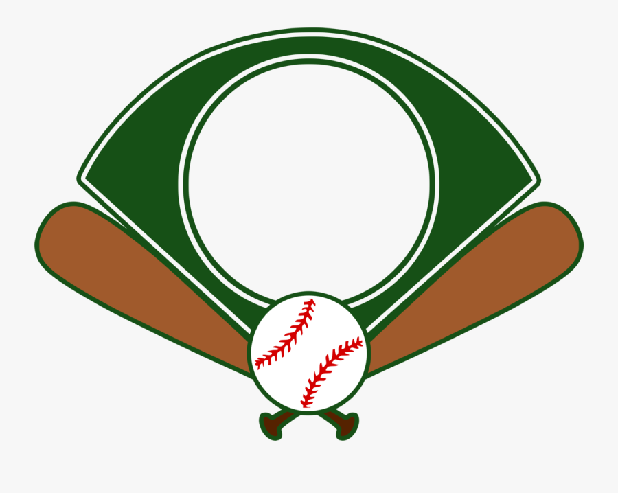 Baseball Field Monogram - Baseball Field Png, Transparent Clipart