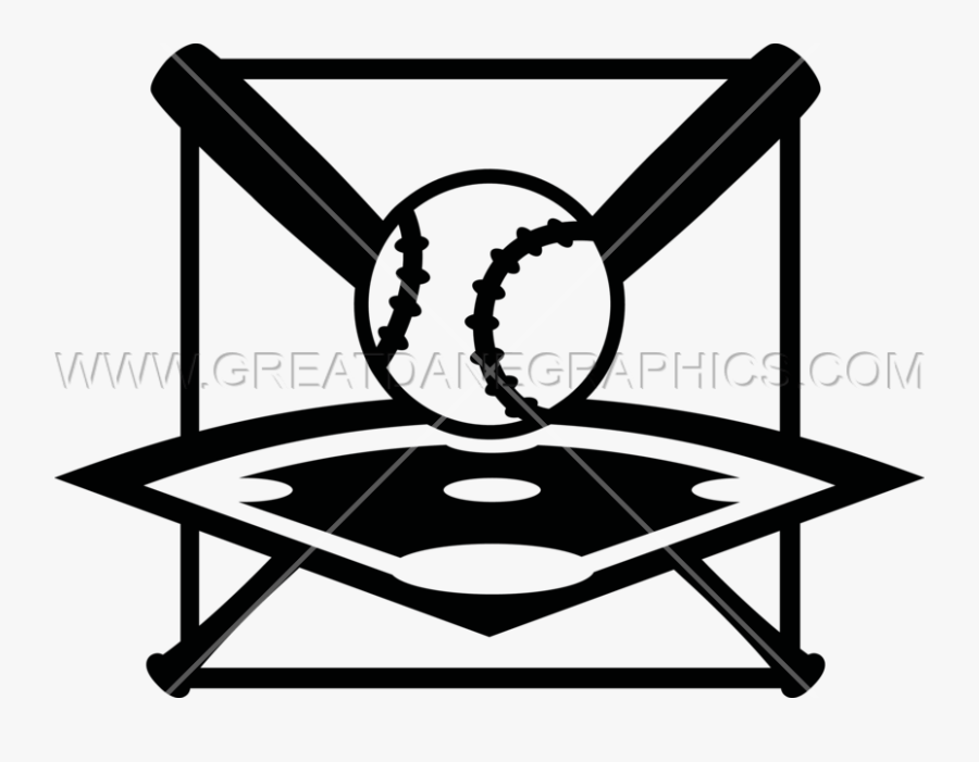 Black And White Baseball Diamond - Escudo De Velez Sarsfield, Transparent Clipart