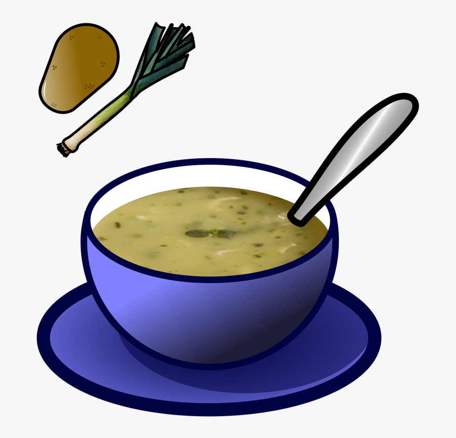 Clip Art Library Library Symbol Food Talksense Leek - Chicken Soup Clipart, Transparent Clipart
