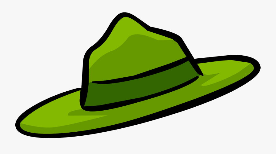 Club Penguin Clip Art - Park Ranger Hat Clipart, Transparent Clipart