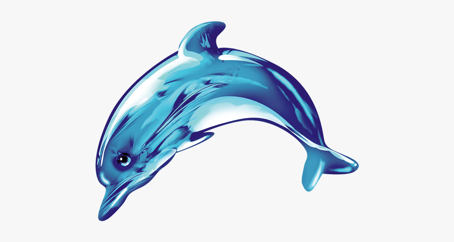 Clip Art Common Bottlenose Dolphin Icon - Animal Figure, Transparent Clipart