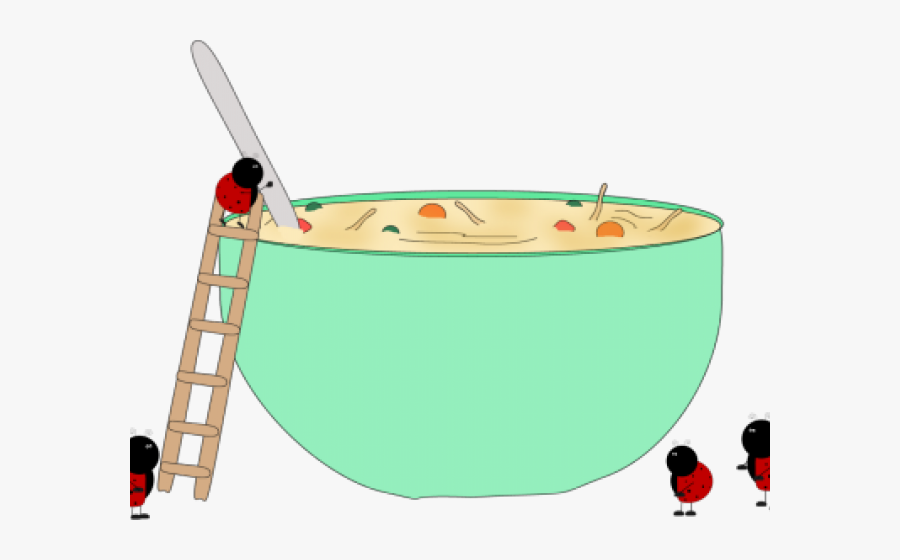 Transparent Soup Pot Clipart - Chicken Soup Clip Art, Transparent Clipart