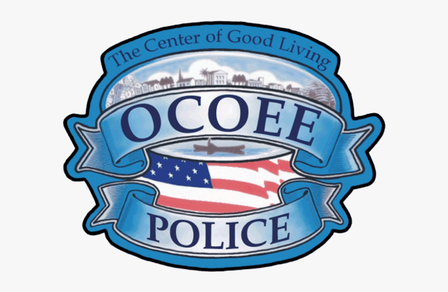 Transparent Club Meeting Clipart - Ocoee Police Department Logo, Transparent Clipart