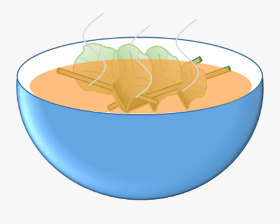 Transparent Bowl Of Soup Png, Transparent Clipart