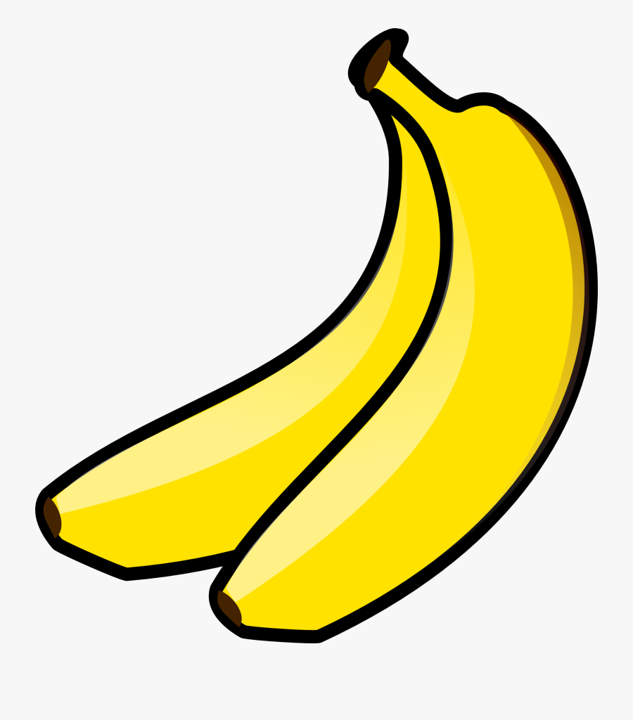 Banana Clip Art, Transparent Clipart