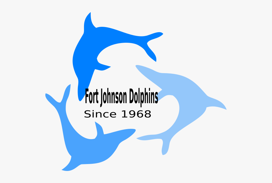 Blue Dolphin Tail Clip Art, Transparent Clipart