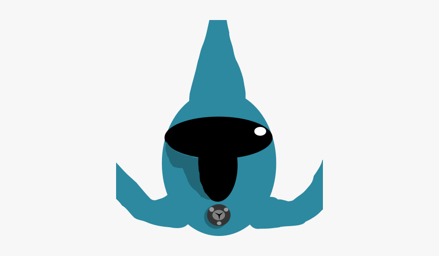 Blue,shark,whales Dolphins And Porpoises - Clip Art, Transparent Clipart