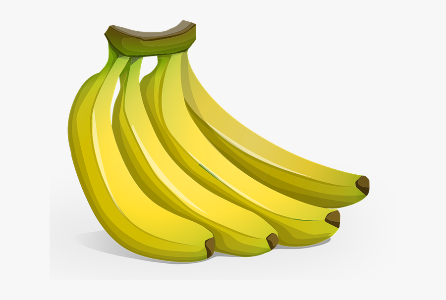 Banana Clipart - Flash Cards Of Fruits, Transparent Clipart