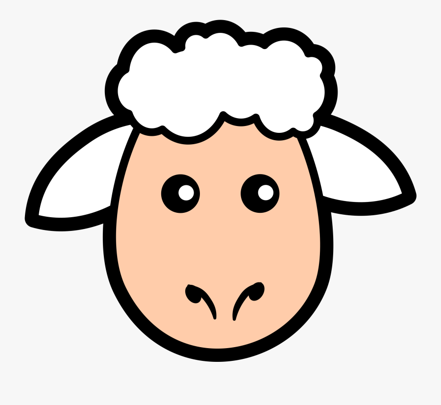 Sheep Icon, Transparent Clipart