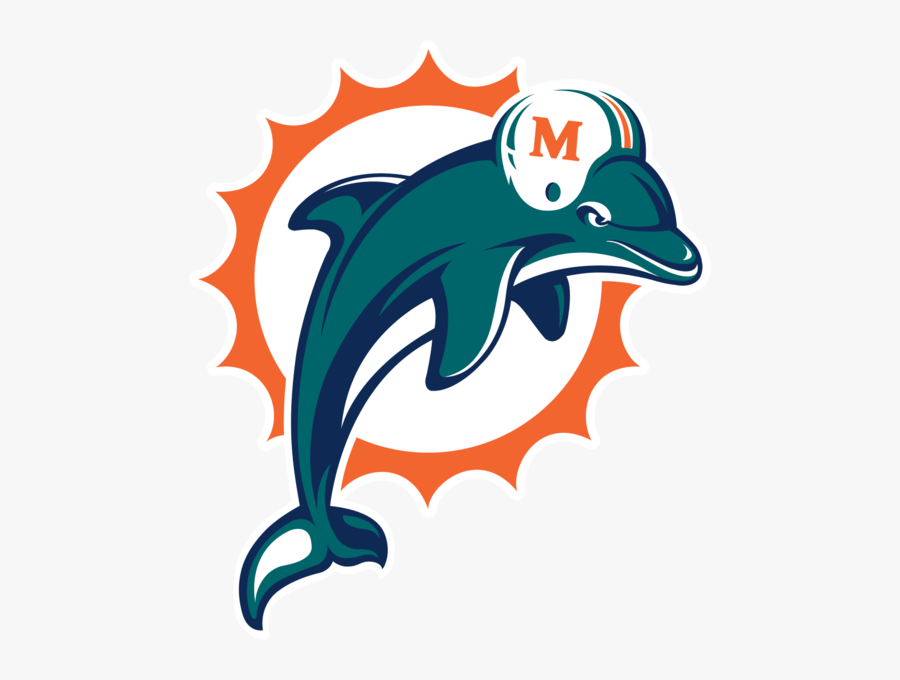 Dolphins Clipart Svg - Logo Miami Dolphins, Transparent Clipart