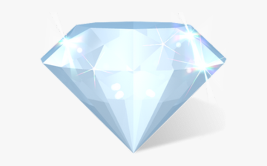 Diamond Icon, Transparent Clipart