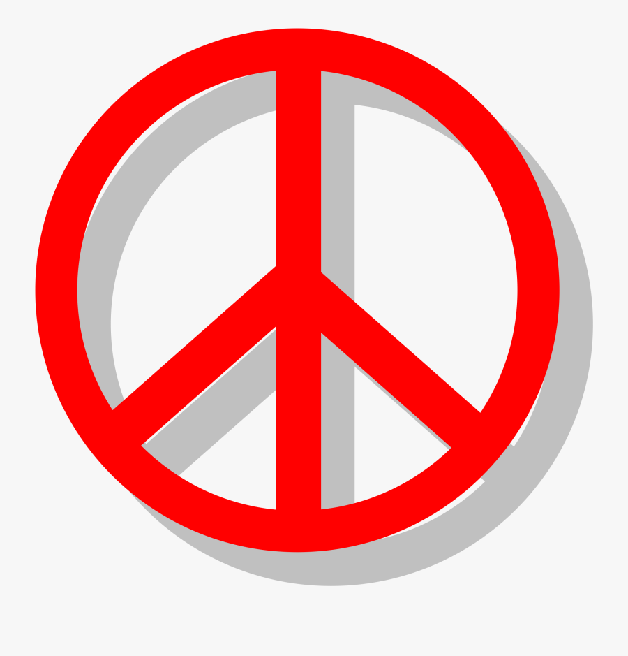 Public Domain Clip Art Image - Peace Sign Dimensions, Transparent Clipart