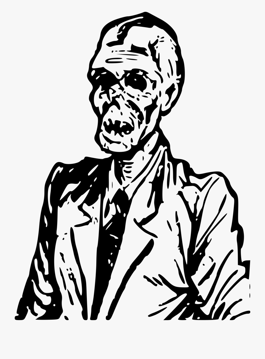 Transparent Zombie Clipart Png - Ghoul Clipart, Transparent Clipart