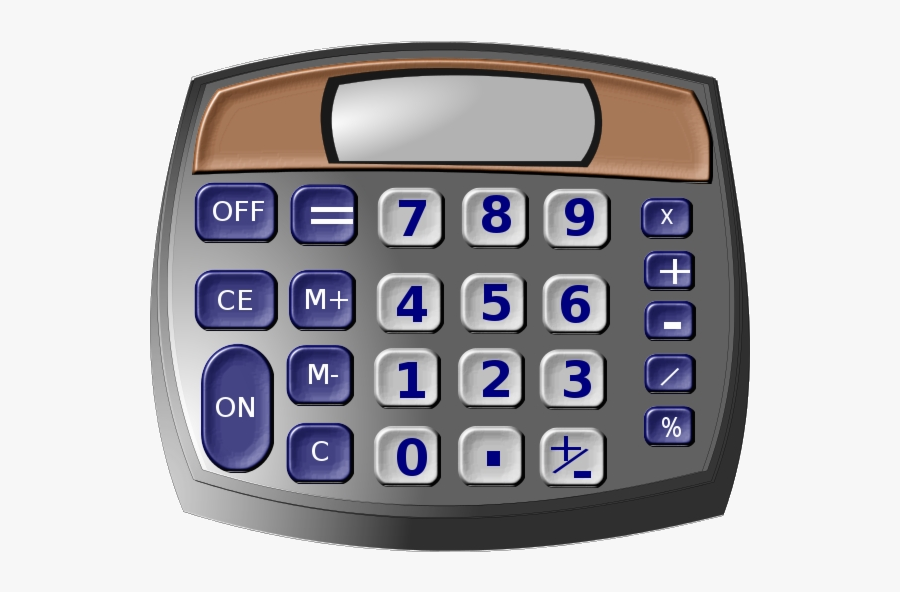 Calculator Free To Use Public Domain Clip Art Clipart - Calculator Clipart 3d, Transparent Clipart