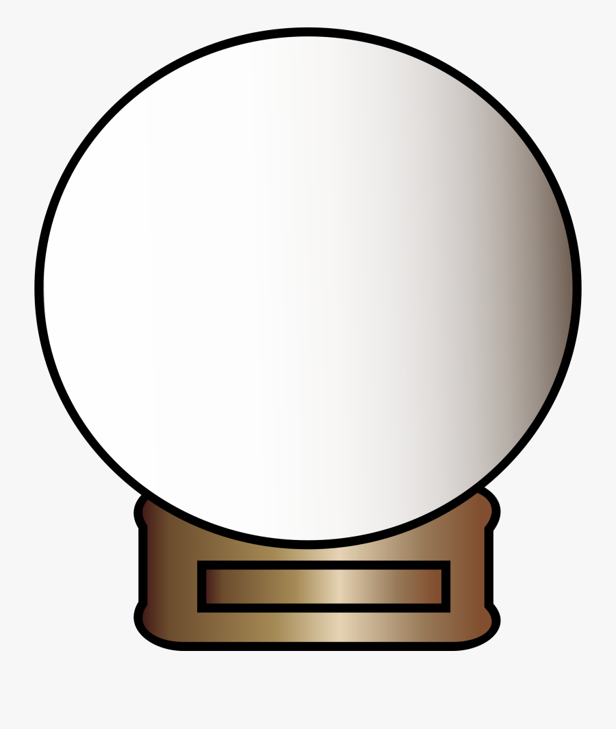Transparent Globe Clipart Png - Snow Globe Icon Empty, Transparent Clipart