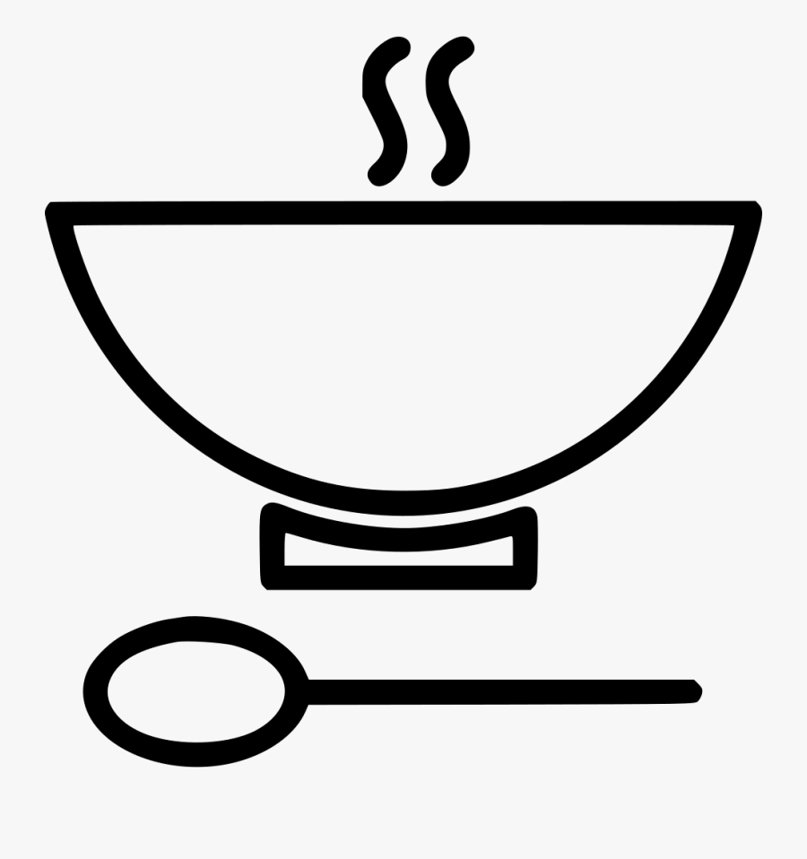 Bowl Spoon Hot Png - Eradicate Extreme Poverty And Hunger Symbol, Transparent Clipart