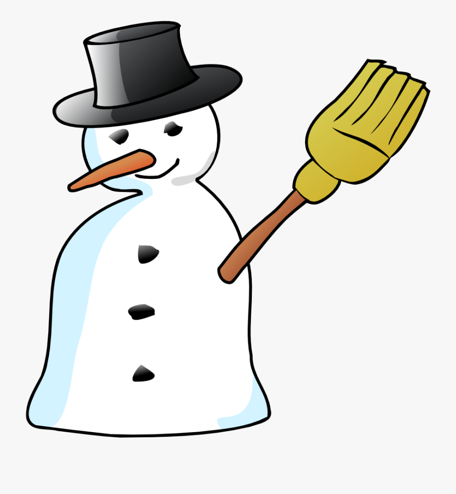 Snowman Cliparts Transparent Public Domain - Snowman Clip Art, Transparent Clipart