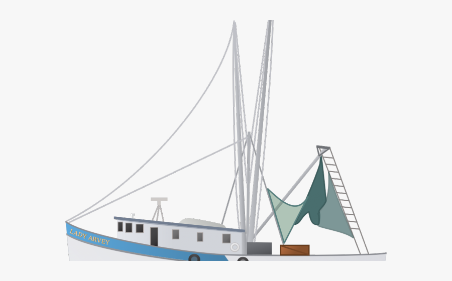 Transparent Boat Clipart - Fishing Boat Clipart, Transparent Clipart