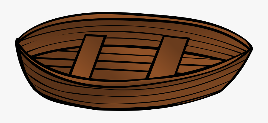 Clip Art Row Boat Clip Art - Transparent Cartoon Row Boat, Transparent Clipart