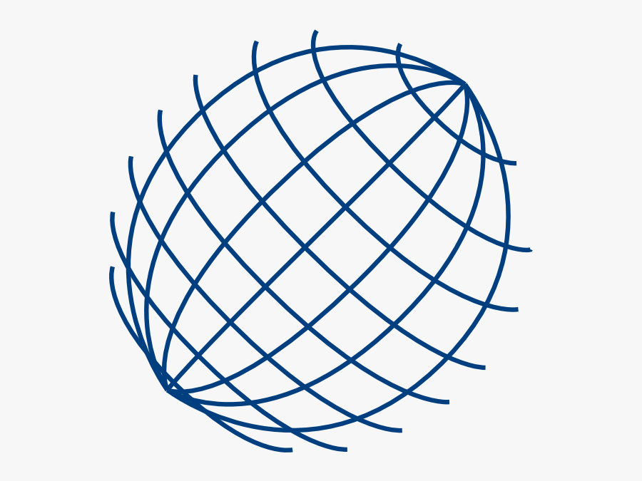 Big Blue Wire Globe Svg Clip Arts - Digital Insurance Agenda Logo, Transparent Clipart
