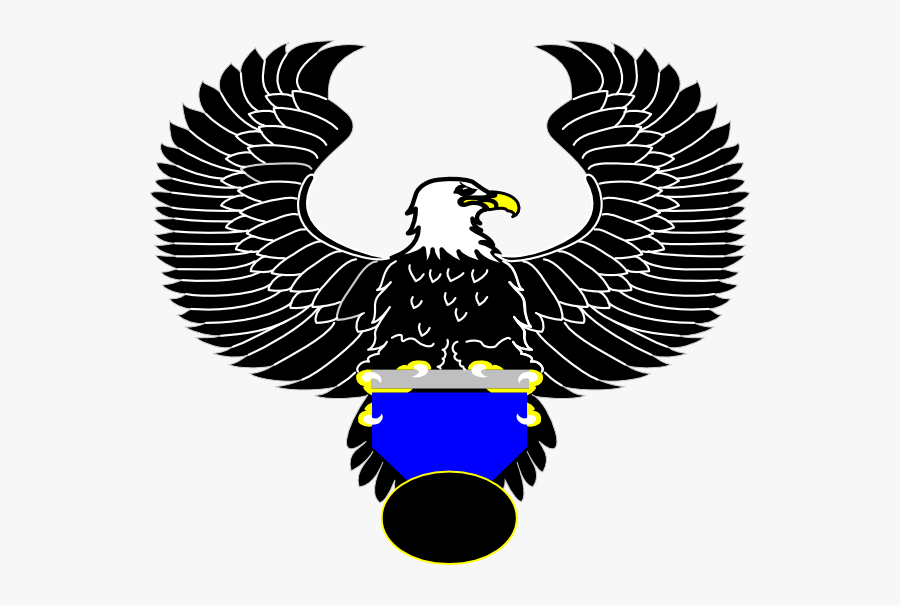 Eagle Clipart Vector - Logo Elang Mengepakan Sayap, Transparent Clipart
