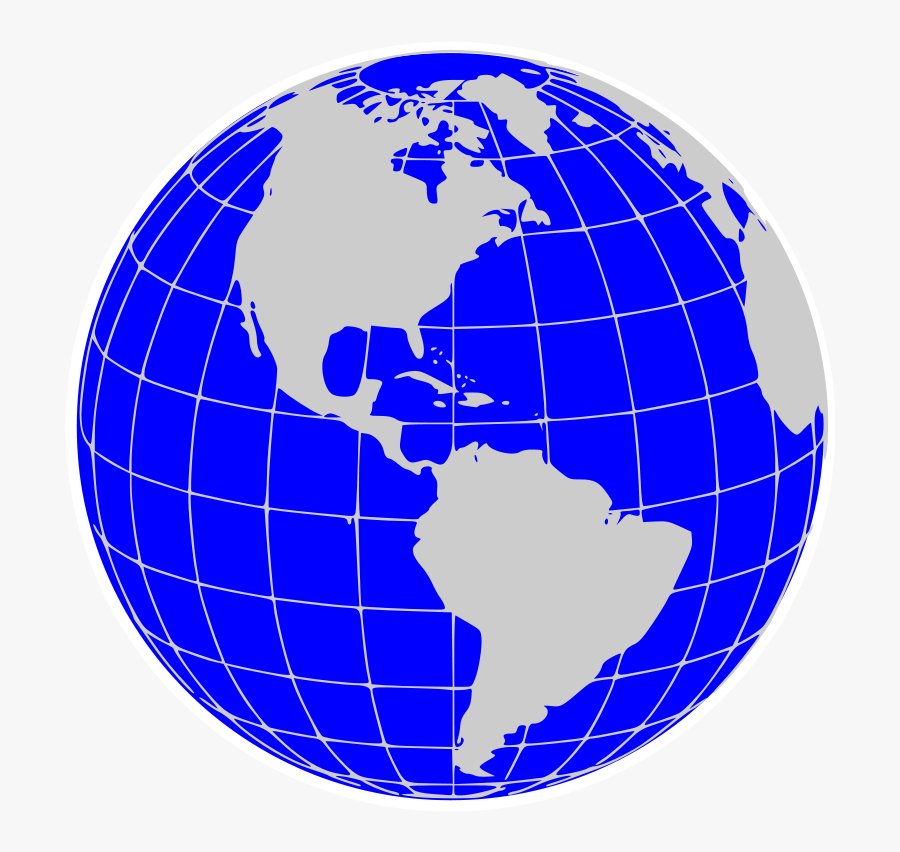 Globe Svg Clip Arts - Bola Dunia Png, Transparent Clipart