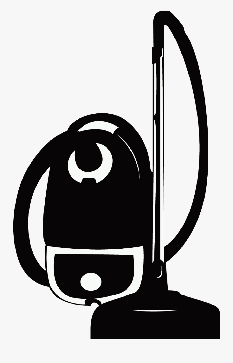 Vacuum Cleaner Silhouette At Getdrawings - Vacuum Cleaner Silhouette Png, Transparent Clipart