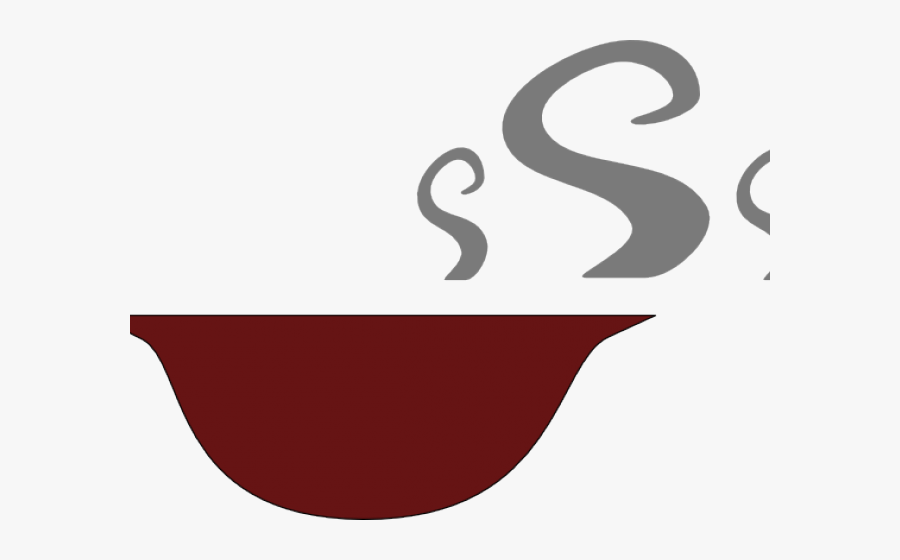 Soup Bowl Clipart - Red Bowl Cartoon, Transparent Clipart