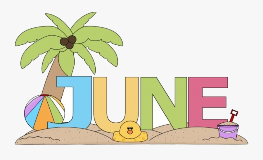 June Month Of Clip Art Free Calendar Inside Clipart - Month Of June, Transparent Clipart