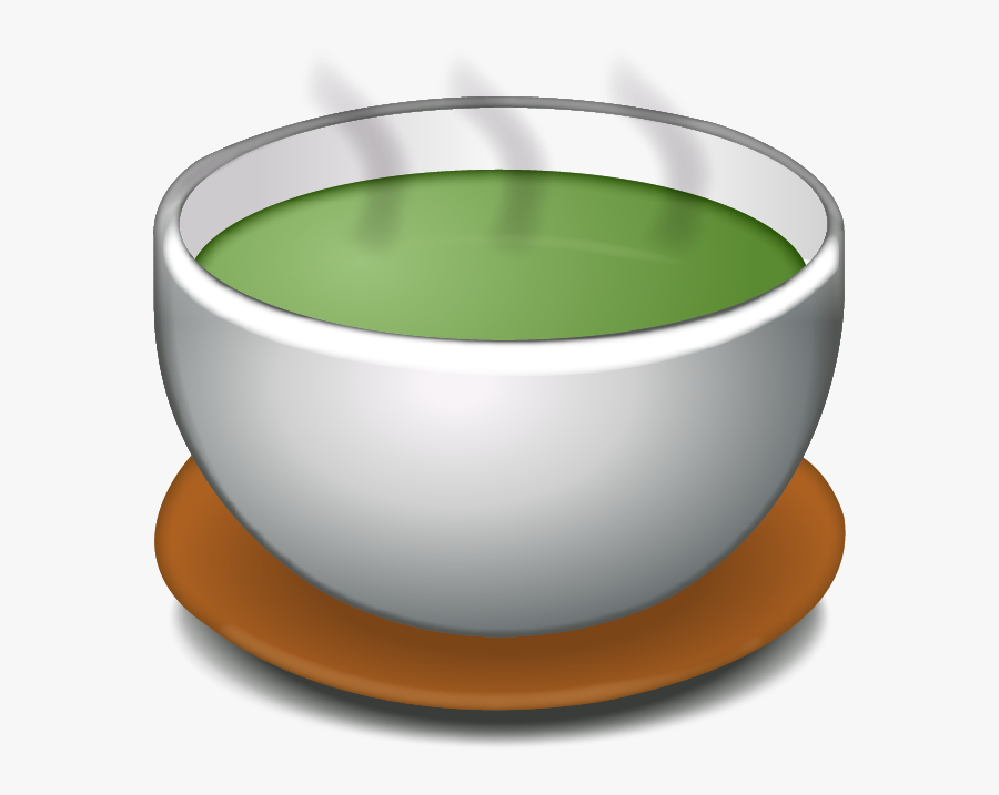 Download Soup Without Handle Emoji Icon - Soup Emoji Transparent, Transparent Clipart