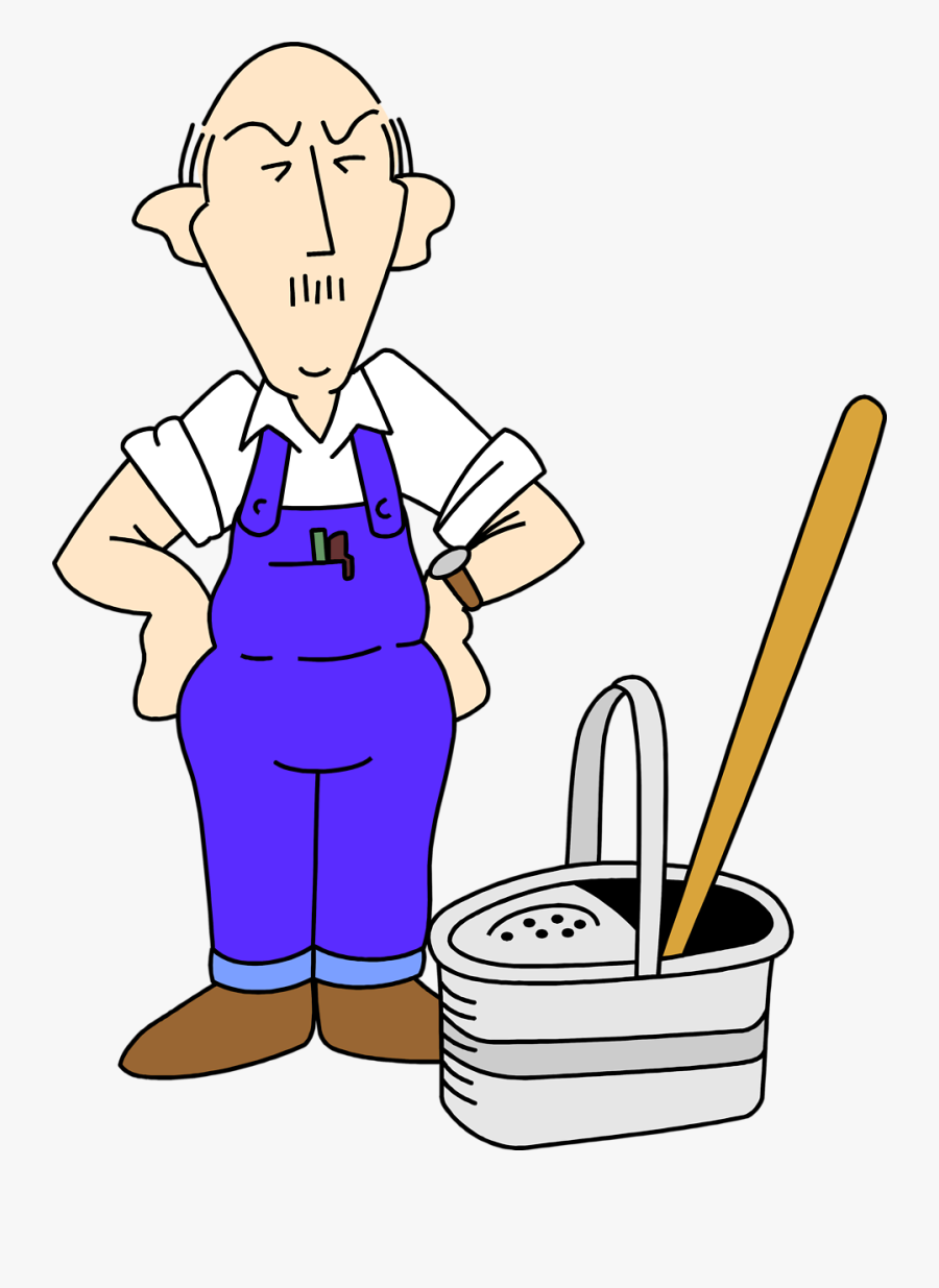 Janitor Clipart - Janitor Clipart Transparent, Transparent Clipart