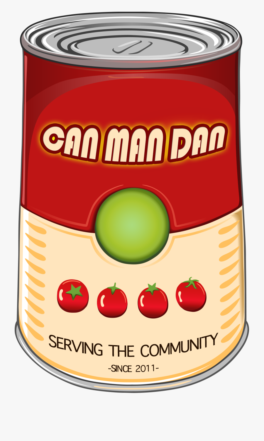 Canmancan Logo - Canned Soup, Transparent Clipart