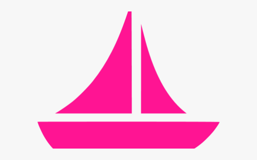 Pink Boat Clipart, Transparent Clipart