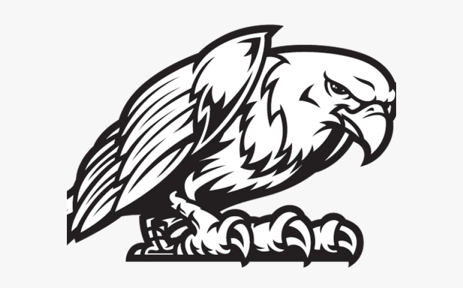 Black Eagle Clipart Eagle Mascot - Eagle Mascot Png Free, Transparent Clipart