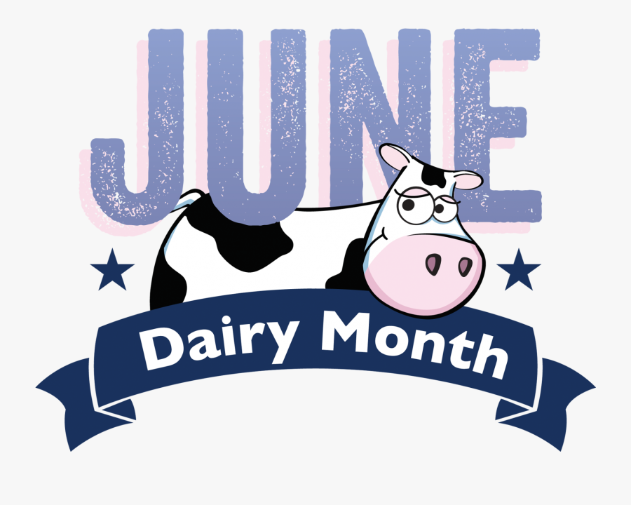 June Dairy Month 2018, Transparent Clipart